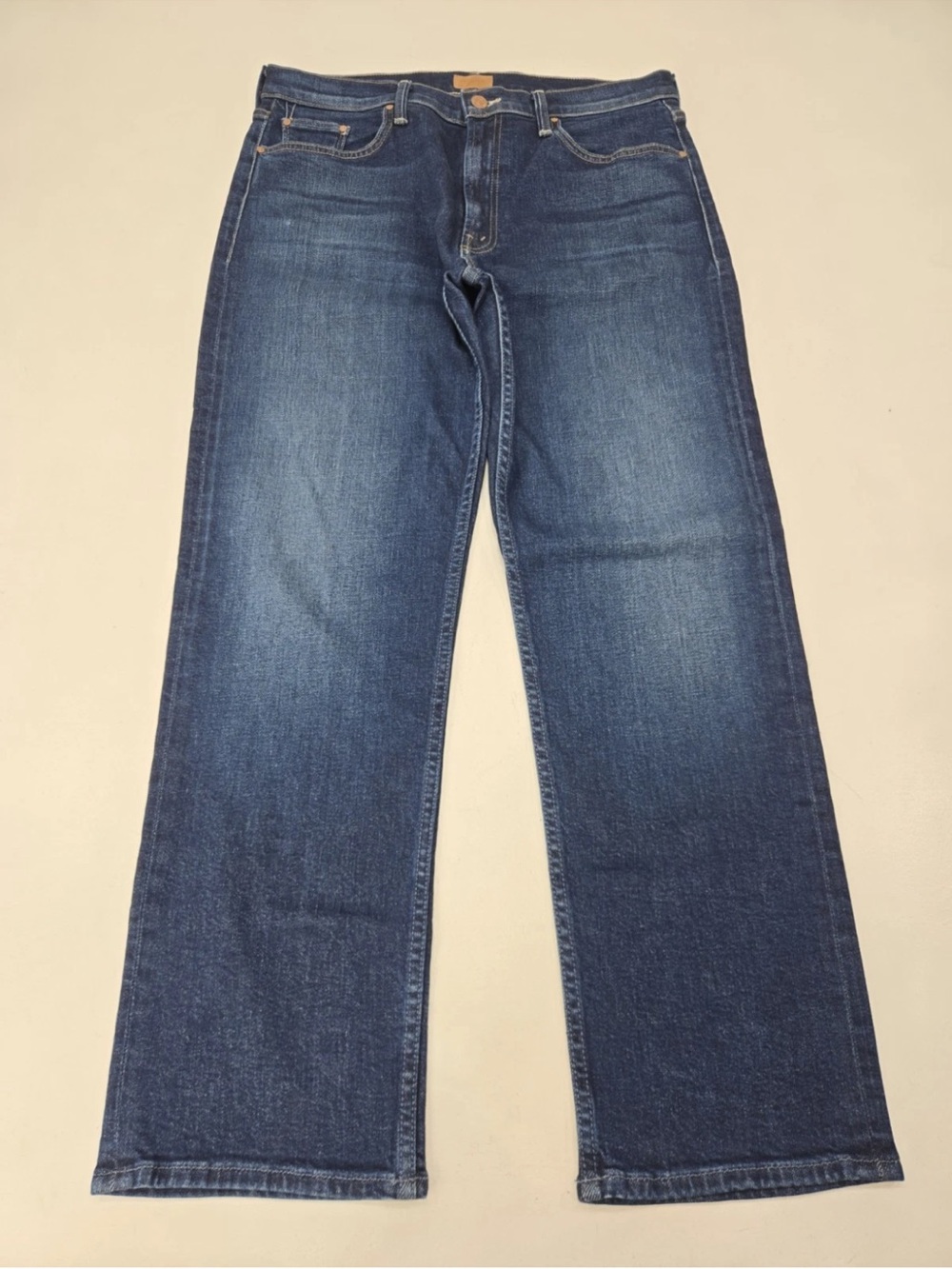 Mother Mid Rise Rider Flood Jeans In These Boots Are Made For Walkin' Size 33